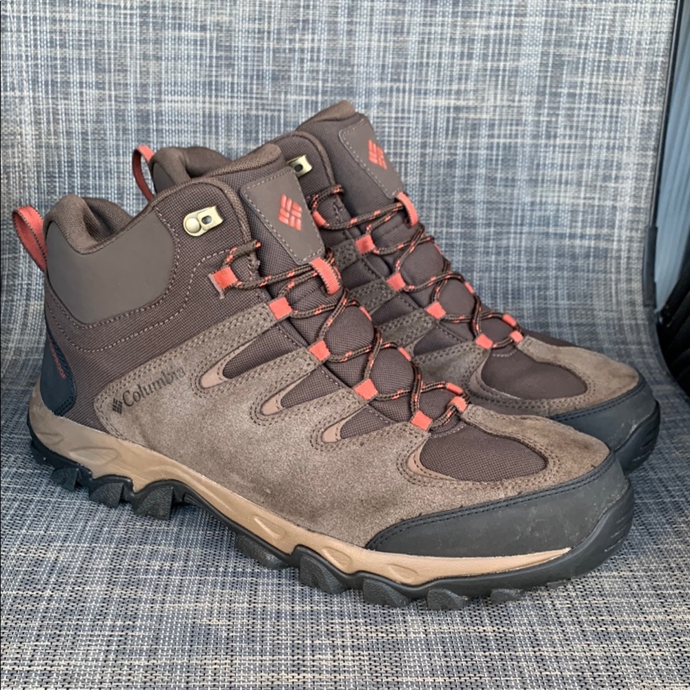 Columbia Buxton Peak Mid Waterproof Hiking Boots Outdoor Shoes Men’s size 12 - Picture 2 of 13